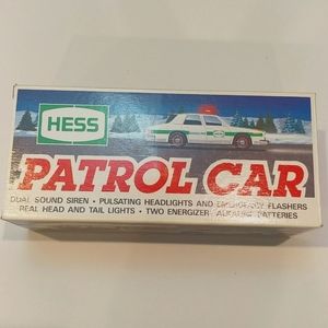 NWT Limited Edition 1993 Hess Patrol Car